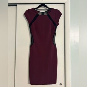 Guess burgundy dress